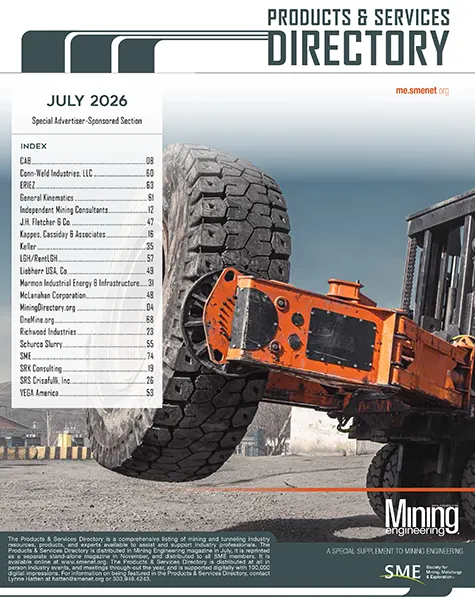 Products and Service Directory July 2026